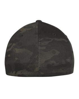 Cap: Hellport | Schwarz - Camouflage Dark